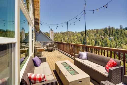 Lake Arrowhead Getaway with Decks and Game Room!