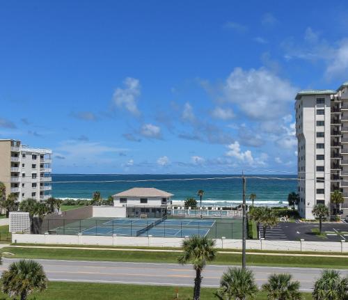 Gorgeous Ocean Walk Condo with Ocean and Estuary Views OW18-506 in New Smyrna Beach, USA