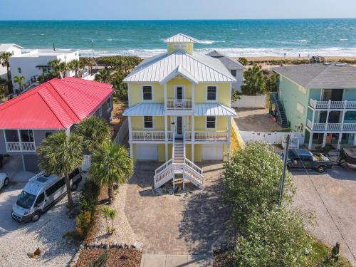 Mermaid Retreat Ocean View Home with Hot Tub - 6489T in New Smyrna Beach, USA