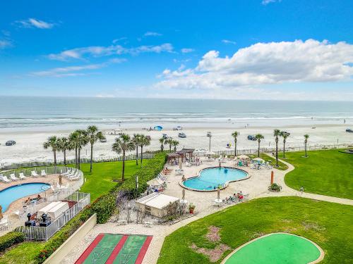 Sea Forever Beachfront Golden Arms 501 ~ Walk to shopping dining night life on Flagler Ave.