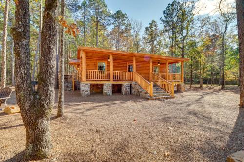 Tumbling Shoals Cabin with Fire Pit 1 Mi to Lake