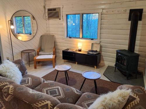 Family Room with Mountain View