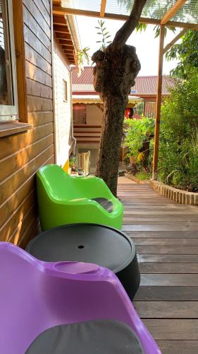 Balcony/terrace, MAISON FAMILLE RANCE in Pointe-Noire