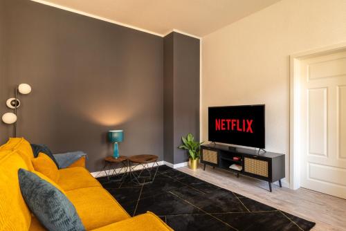 maremar - Design Apartment - Luxus Boxspringbett - Zentral - Küche - Arbeitsplatz - Highspeed WLAN, Gera (photo 5)