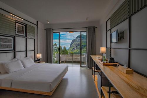 Altan/terrasse, Hotel Onrock in Ella