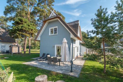 Ferienhaus "Baltic Blue" Sauna, Kamin & Badewanne