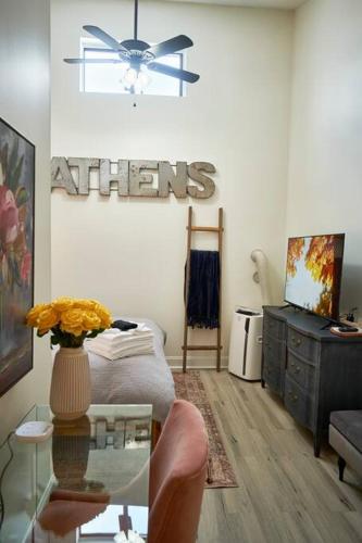 UGA Penthouse Downtown Athens Walk To Stadium detail