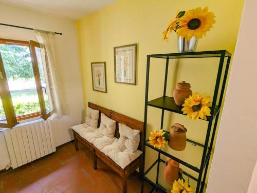 La casina dei girasoli nel Chianti