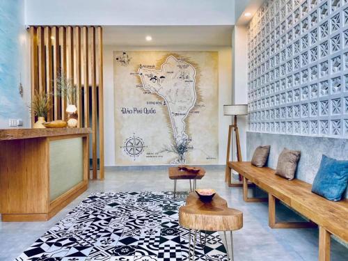 Empfangshalle, Hill Star Hotel Phu Quoc in Insel Phu Quoc