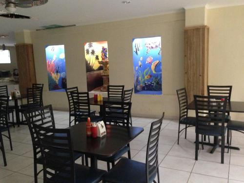 Restaurant, Hotel Carnaval in La Ceiba