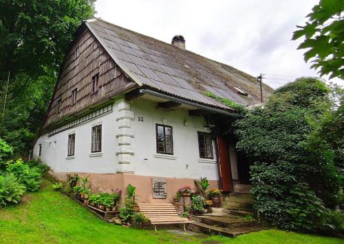 A szálláshely kívülről, Chalupa Šanov u Králík (Chalupa Sanov u Kralik) in Šanov