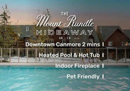 Mount Rundle Hideaway with Heated Pool & Hot Tub and allows Pets