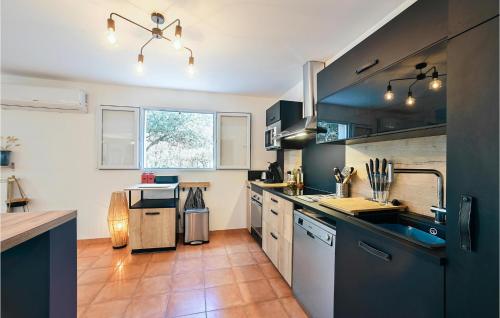 Beautiful Home In Barjac With Kitchen