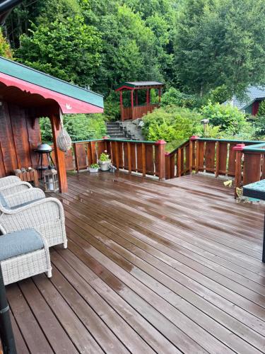 Balkong/terasse, Domek Iwony in Molde sentrum