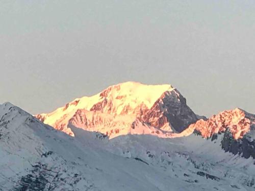 Montchavin vue Mont-Blanc 4 pers