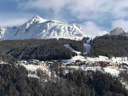 Montchavin vue Mont-Blanc 4 pers