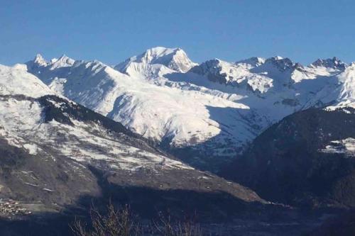 Montchavin vue Mont-Blanc 4 pers