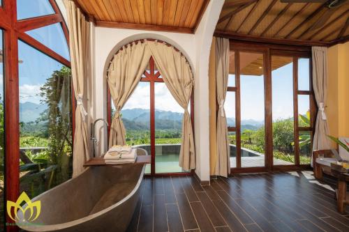 Suite with Private Pool room in Hanasa Pu Luong Resort