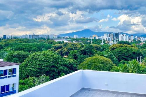 Torre Solarium next to PUCMM