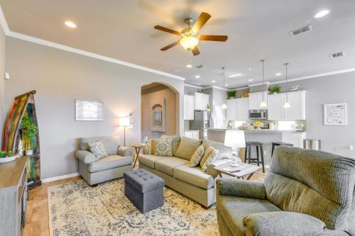 Charming Fulton Retreat Less Than 1 Mi to Ocean and Pier!