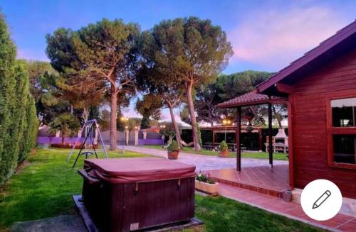 "Pequeño Paraiso" Cabaña con Jacuzzi y piscina privada