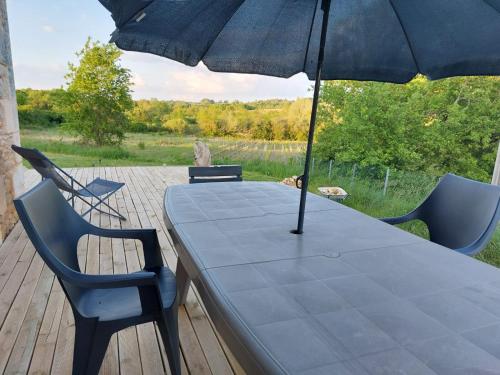 Viesnīcas āriene, La Cabane de Nina, cottage chaleureux in Plassac
