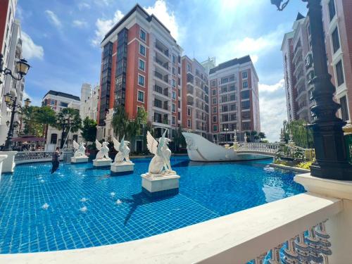 Espana Jomtien Pattaya By Thita - 발코니/테라스