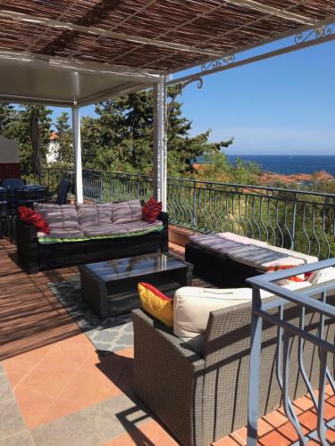 Balcony/terrace, Villa Elisabeth Saint-Raphael in Antheor