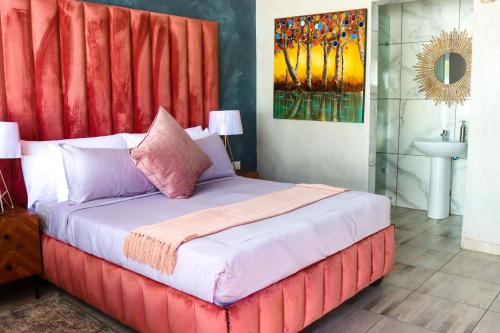 1 double bed
