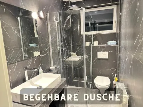 Suite Lombardi - Terrasse, Babybett, Doppelbett, Waschmaschine, Ruhige Lage in Bieber, Deutschland