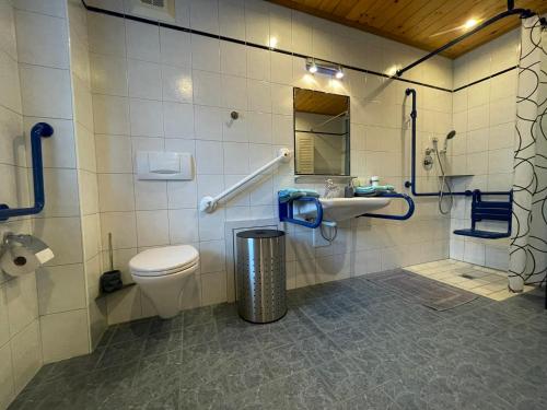 ห้องน้ำ, Ferienwohnung Jank in รัทเทนดอร์ฟ