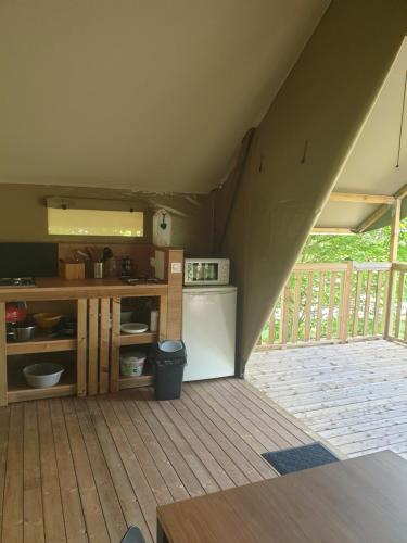lodge du camping la Porte St Martin in Saint-Martin-en-Vercors