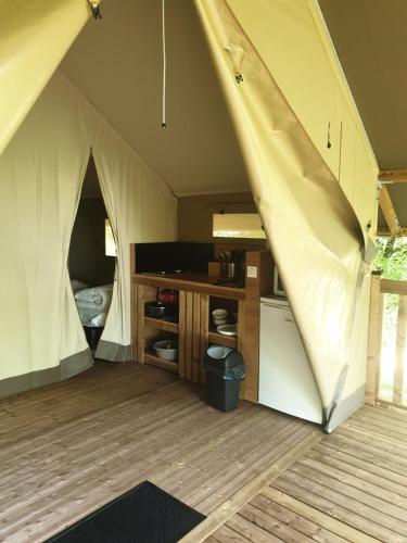 lodge du camping la Porte St Martin in Saint-Martin-en-Vercors