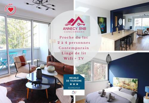 COUP DE COEUR Appartement lumineux, calme et cosy - Apartment - Annecy