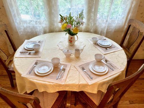 Tesis özellikleri, Pansy’s Parlor Bed & Breakfast in Golden