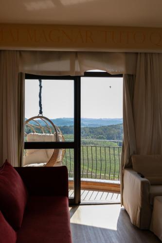 Book the Suite Regia, Fireplace with Vineyard View Suite Regia, 1 King, Fireplace with Vineyard View