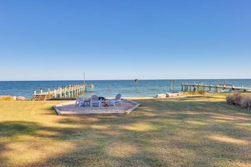 Beachy Maryland A-Frame Steps to Chesapeake Bay!