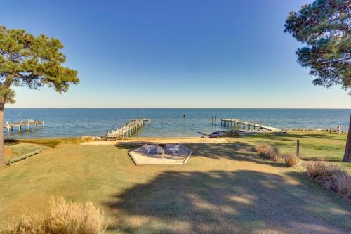 Beachy Maryland A-Frame Steps to Chesapeake Bay!