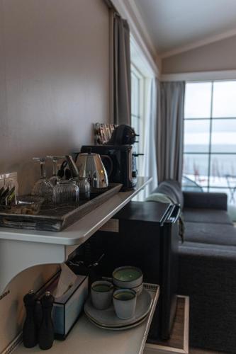 A szálláshely kívülről, Mork Superior Cottages in Hvammstangi