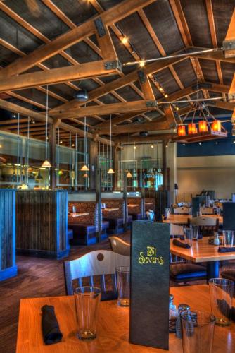 Restaurant, Grand Lodge on Peak 7 in Historic Downtown