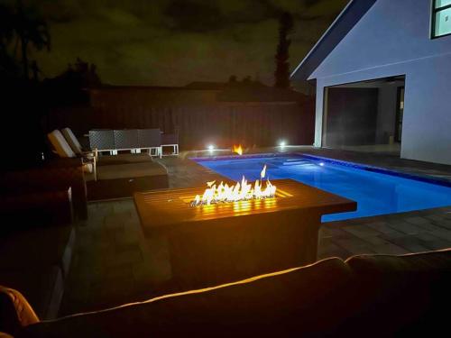 Brand New Luxe Pool Home minutes from the beach!