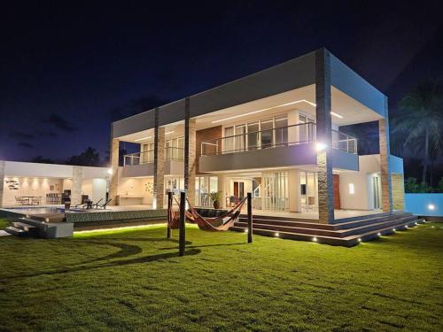 A szálláshely kívülről, Piscina aquecida, 5 suítes e pé na areia com vista espetacular!! (Piscina aquecida, 5 suites e pe na areia com vista espetacular!!) in Barra do Sirinhaém