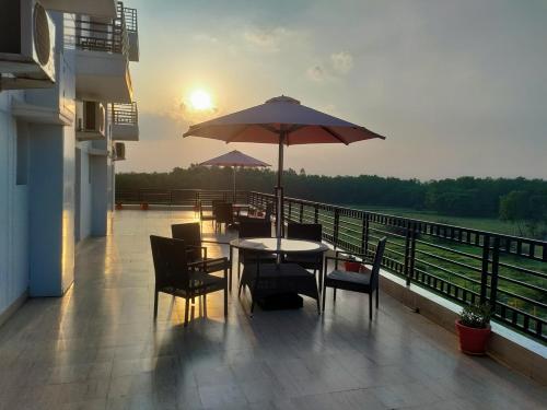 Balcony/terrace, Sambhabana Hotel & Suites  in Tarapith