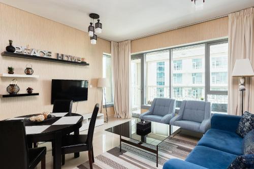 Bellavista Apartments Holiday Homes LLC - 1 BR with Extra Room - 29 Boulevard Partial Fountain View, Dubai (Foto 9)