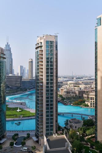 Bellavista Apartments Holiday Homes LLC - 1 BR with Extra Room - 29 Boulevard Partial Fountain View, Dubaj
