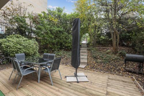 設施, Chic and spacious apartement with piano and terrace in 勒謝奈