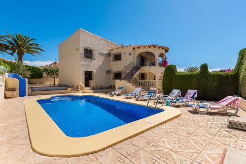 Villa with Private Pool room in Villa Agudin - PlusHolidays