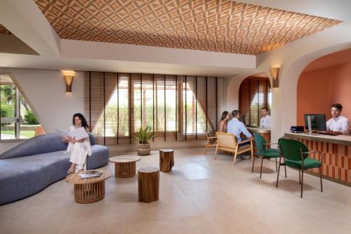 Lobby, VOI Tanka Village in Villasimius