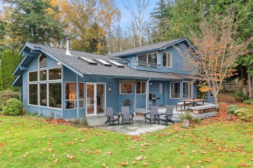 Hotelli välisilme, Sunny Blue Beach House in Lummi Island
