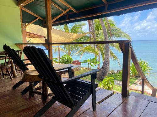 Las Palmeras OceanView Hotel and Dive Center in 小马伊斯群岛